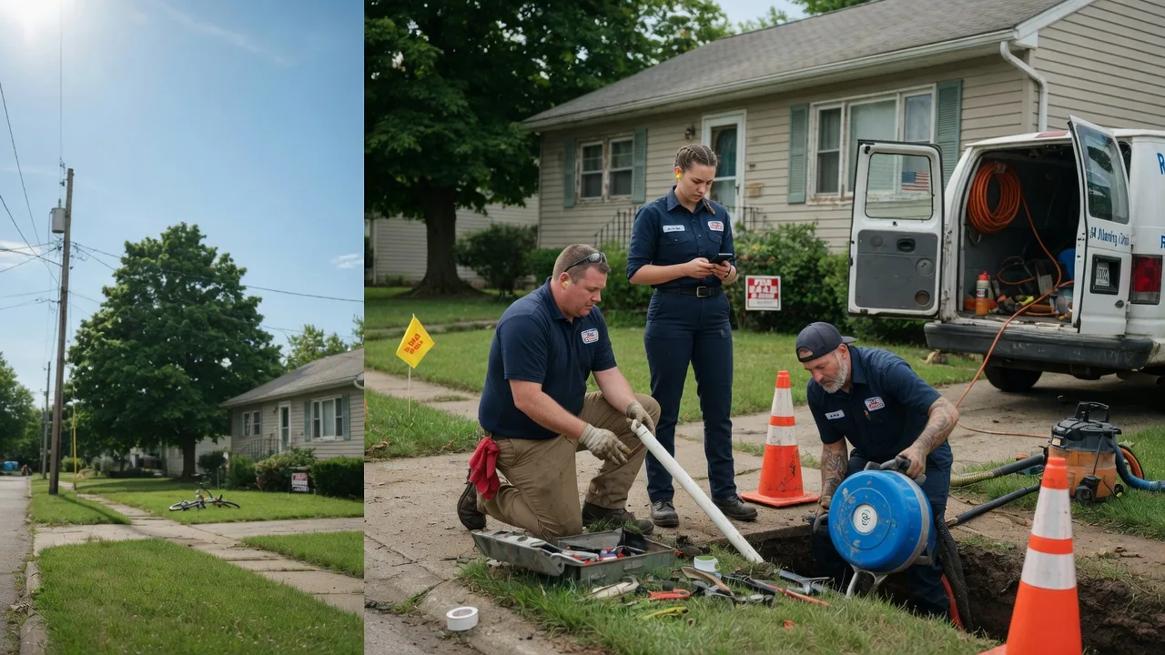 Sewer Line Repair in Grant, OK near me